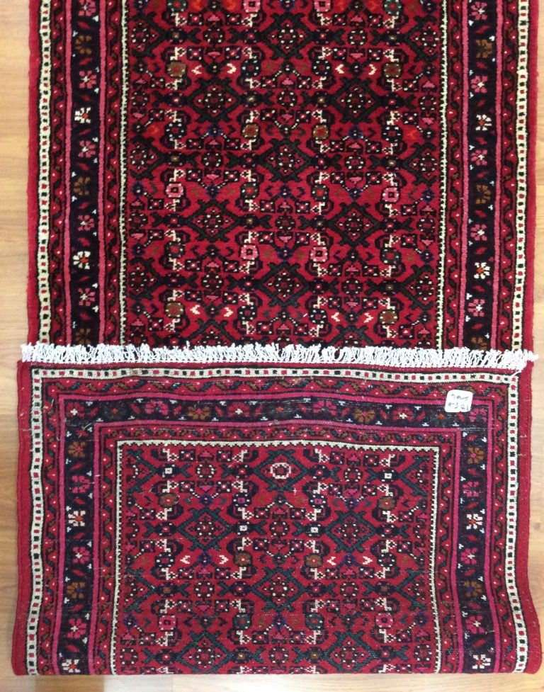 Premium Quality Persian Hamedan 685 cm. X 82 cm. very fine wool runner - Image 6