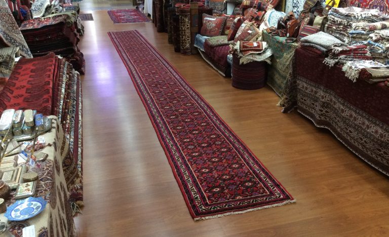 Hamedan 775 cm. X 75cm. very fine wool runner - Image 9