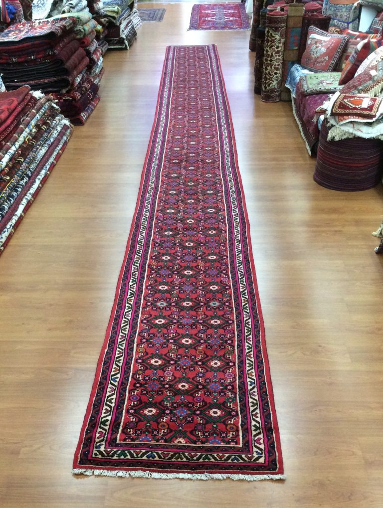 Hamedan 775 cm. X 75cm. very fine wool runner - Image 3