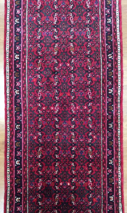 Hamedan 685 cm. X 82 cm. very fine wool runner - Image 8
