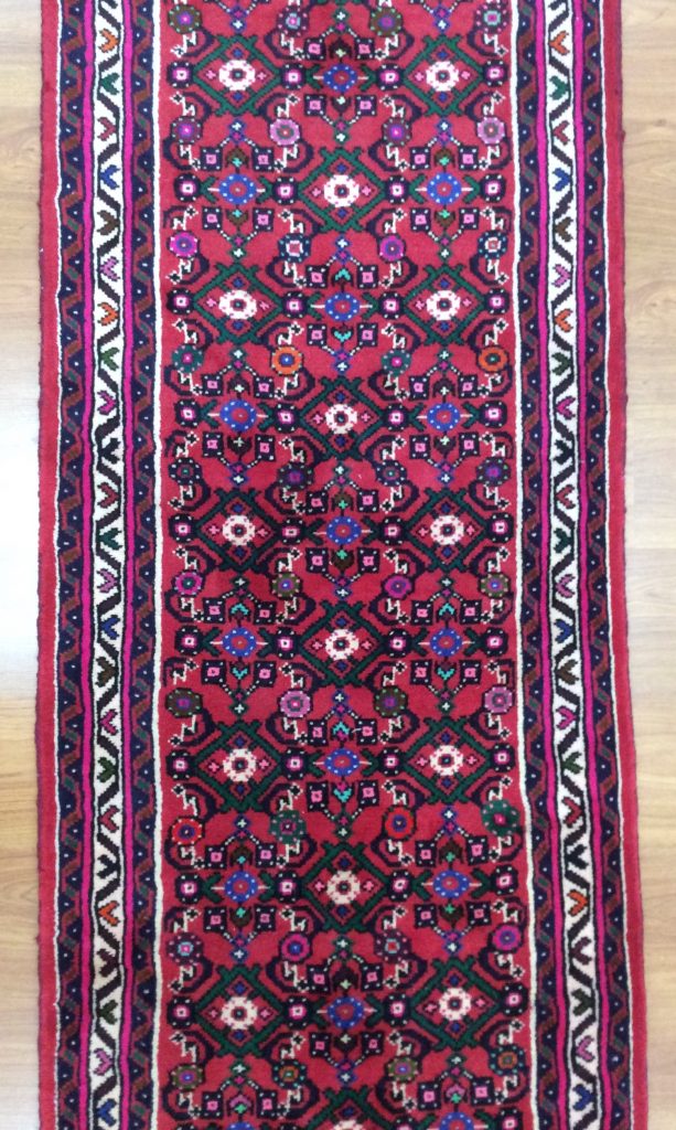 Hamedan 775 cm. X 75cm. very fine wool runner - Image 4