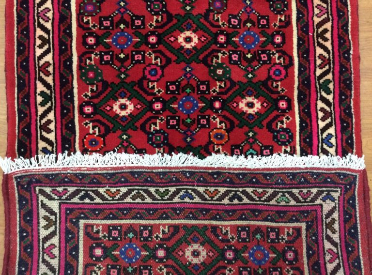 Hamedan 775 cm. X 75cm. very fine wool runner - Image 5