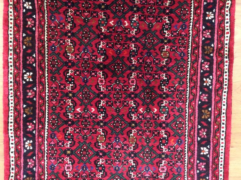 Premium Quality Persian Hamedan 685 cm. X 82 cm. very fine wool runner - Image 3