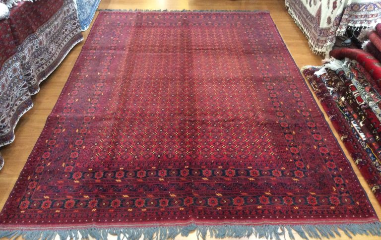 Tribal 300 cm. X 202 cm.extra fine wool rug