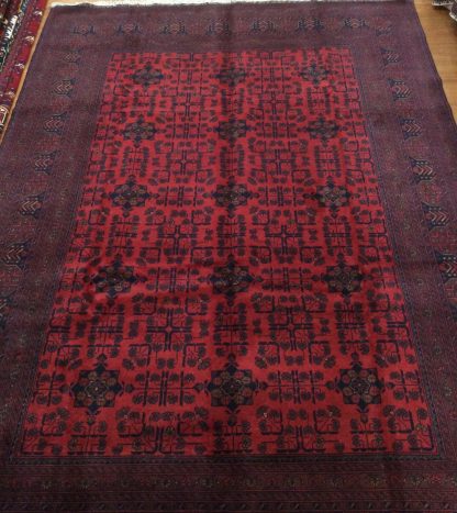 Tribal 292 cm. X 208 cm.fine wool rug