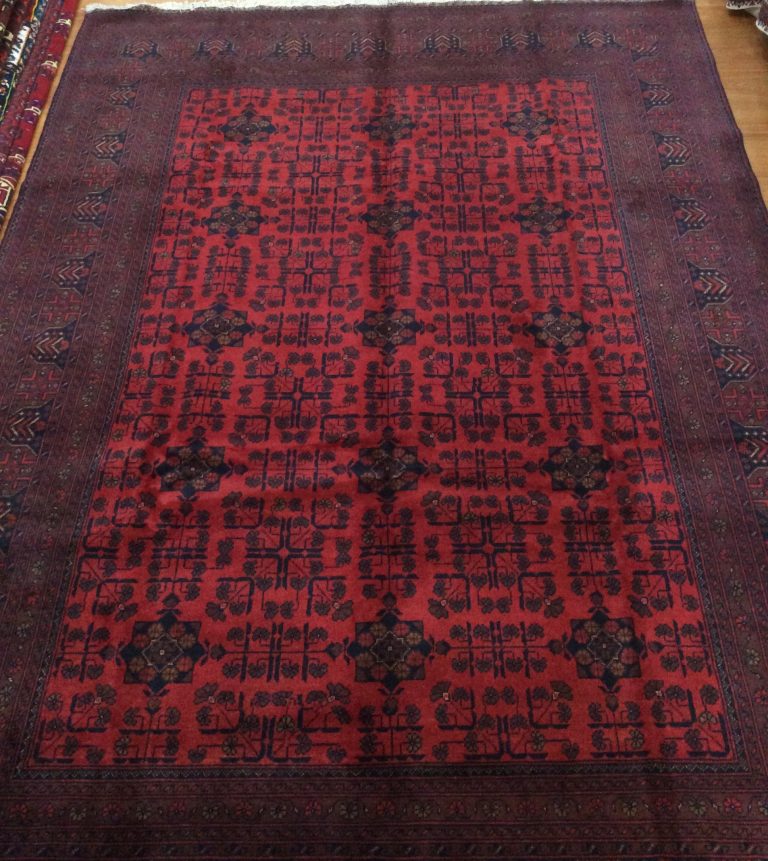 Tribal 292 cm. X 208 cm.fine wool rug