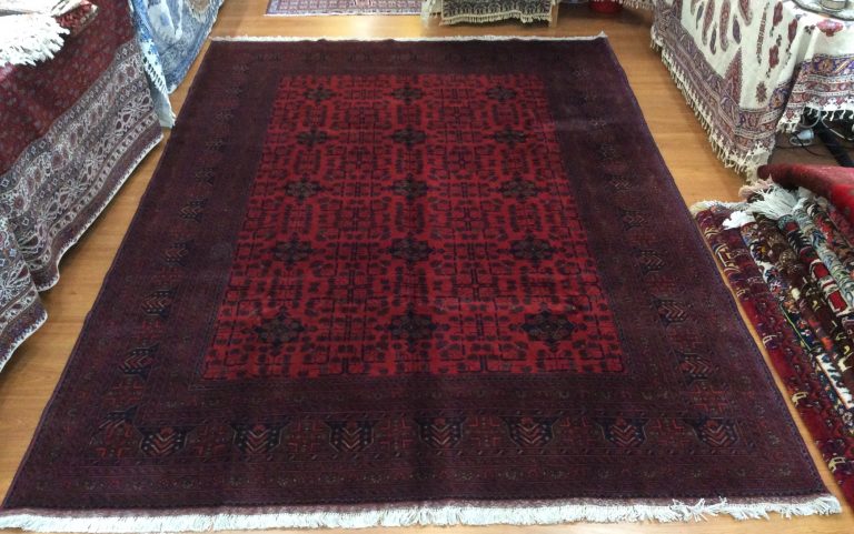 Tribal 292 cm. X 208 cm.fine wool rug - Image 5