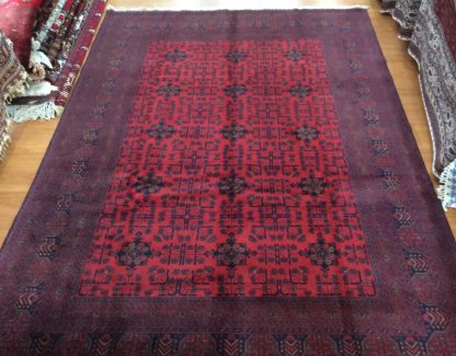 Tribal 292 cm. X 208 cm.fine wool rug - Image 8