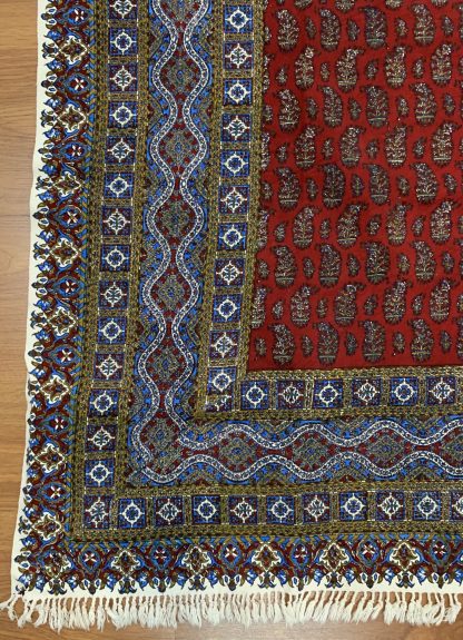 Isfahan hand print 200 cm. X 135 cm. tablecloth - Image 4