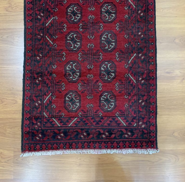 Princess Bokhara 238 cm. X 82 cm. fine wool runner - Image 4