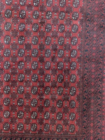 Princess Bokhara 242 cm. X 166 cm. red wool rug - Image 4