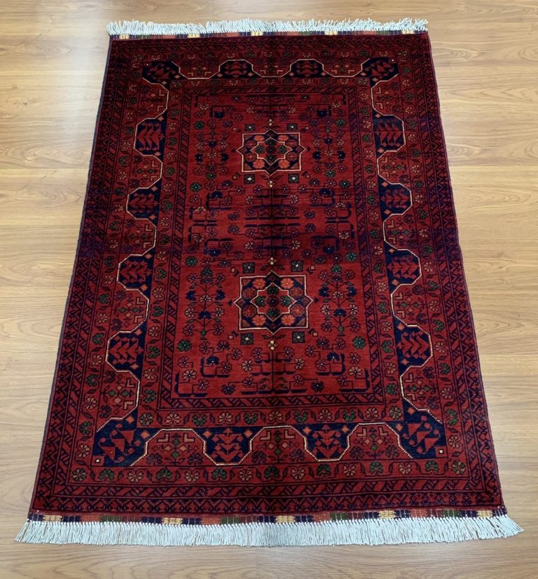 Super fine Persian Tribal 149 cm. X 101 cm. wool rug - Image 9