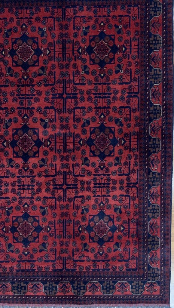 Very fine Tribal 197 cm. X 129 cm. wool rug - Image 7