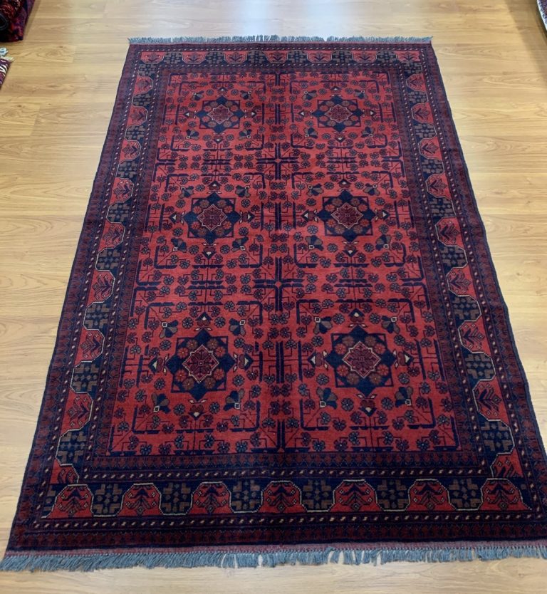 Very fine Tribal 197 cm. X 129 cm. wool rug