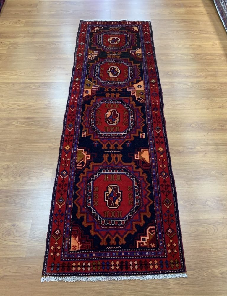 Tribal Baloochi 232cm. X 73 cm. wool runner - Image 5