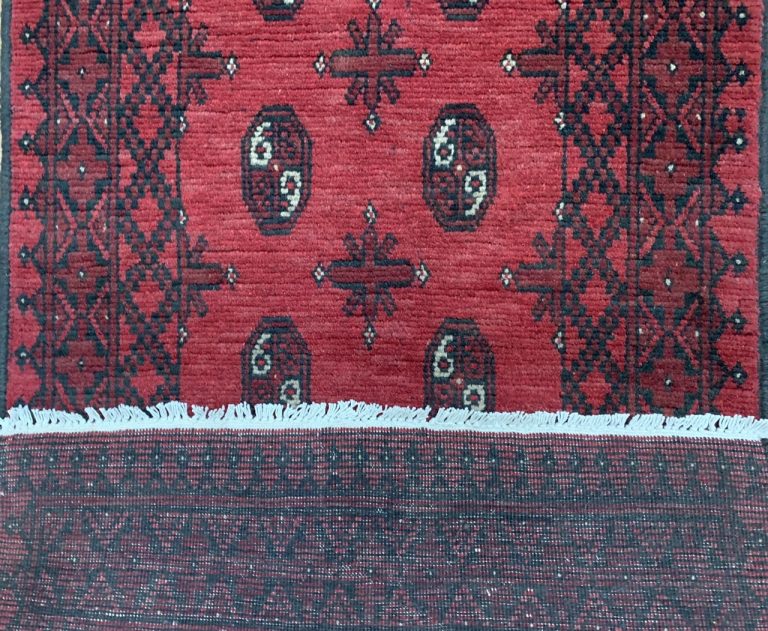 Turkmen Bokhara 278 cm. X 77 cm. long wool runner - Image 2