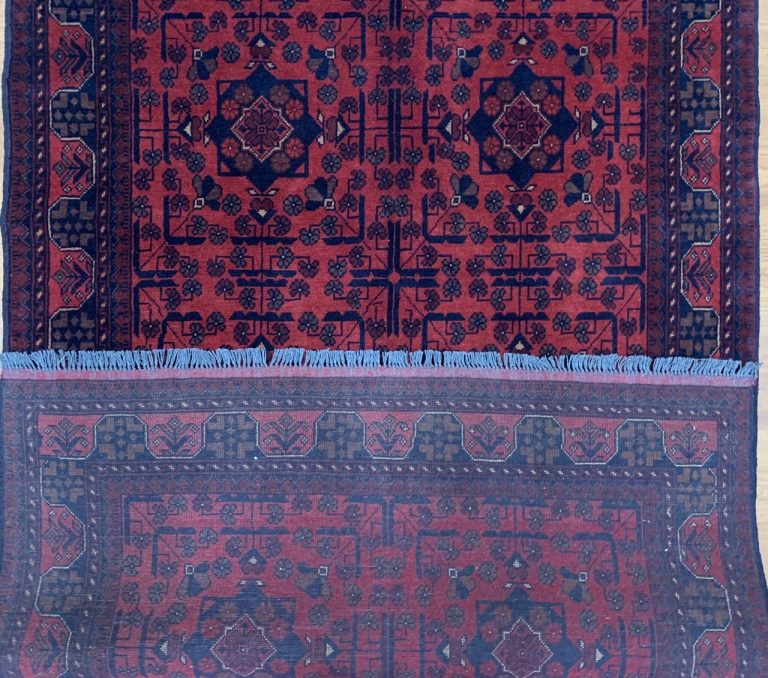 Very fine Tribal 197 cm. X 129 cm. wool rug - Image 2