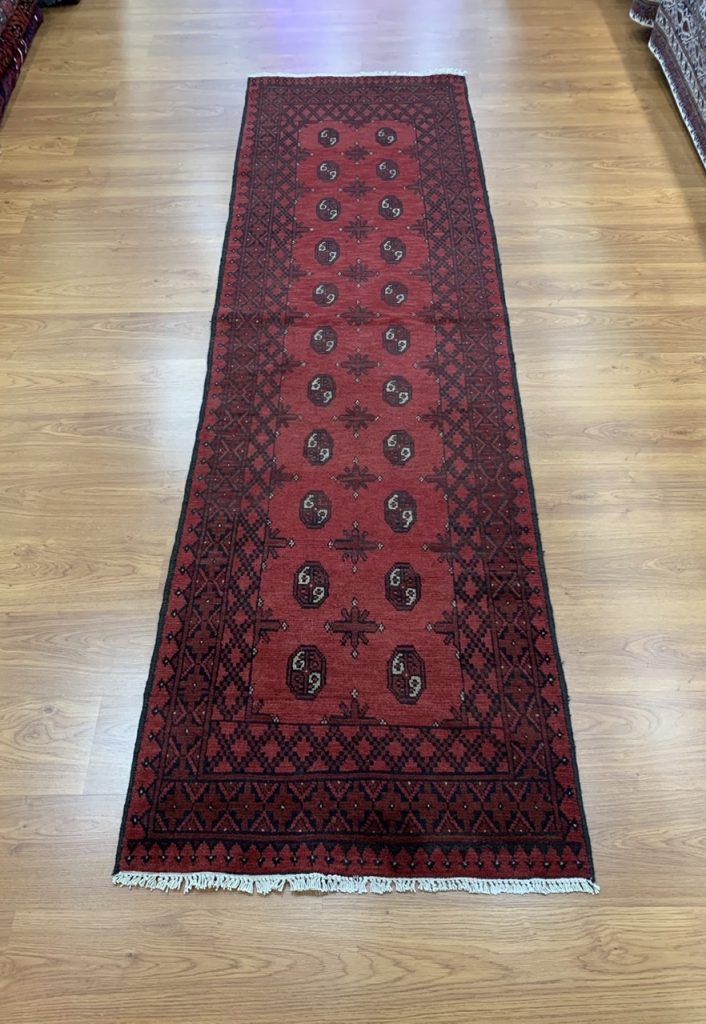 Turkmen Bokhara 278 cm. X 77 cm. long wool runner - Image 7