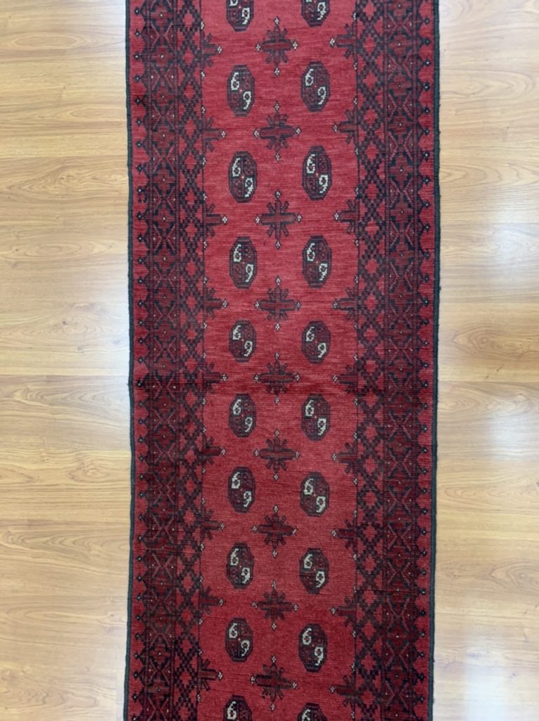 Turkmen Bokhara 278 cm. X 77 cm. long wool runner - Image 3