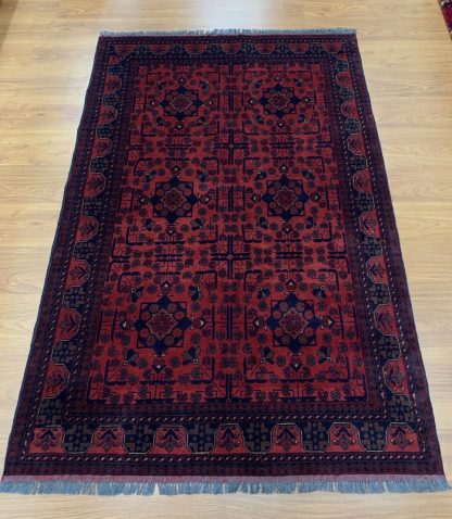 Very fine Tribal 197 cm. X 129 cm. wool rug - Image 5