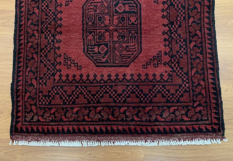 Turkmen Bokhara 190 cm. X 86 cm. wool red runner - Image 2