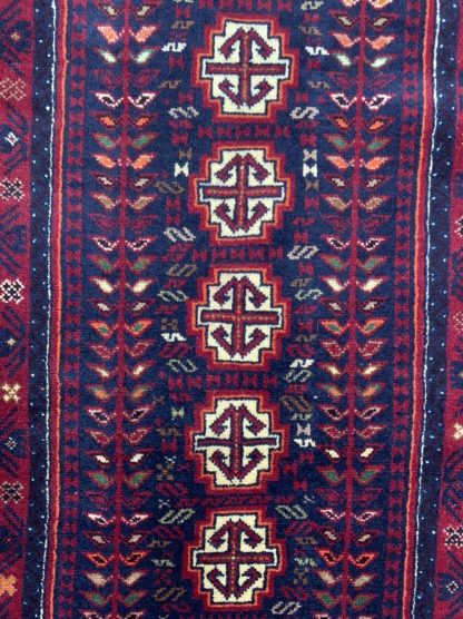Persian Tribal Baloochi 272 cm. X 59 cm. wool runner - Image 4