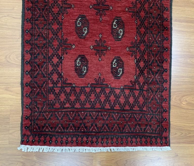 Turkmen Bokhara 278 cm. X 77 cm. long wool runner - Image 6