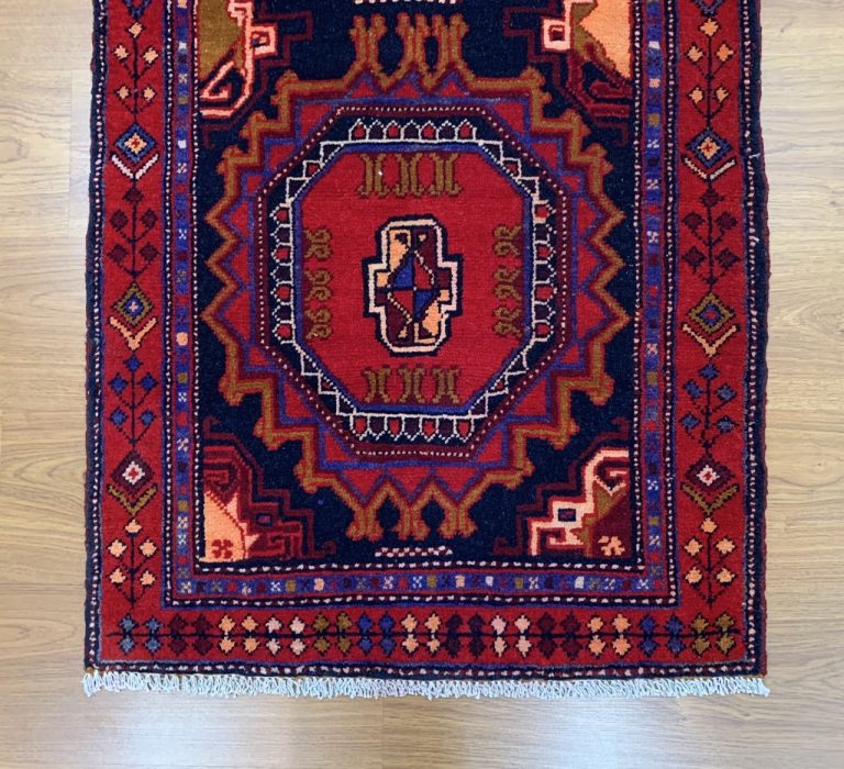 Tribal Baloochi 232cm. X 73 cm. wool runner - Image 7