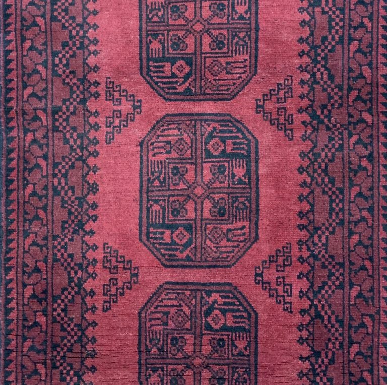 Turkmen Bokhara 190 cm. X 86 cm. wool red runner - Image 3