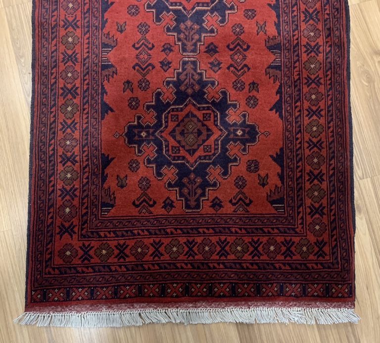 Tribal Baloochi 590 cm. X 81 cm. wool red runner - Image 2