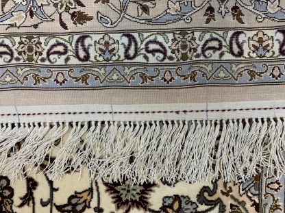 Unique Premium Quality Persian Isfahan super extra fine 324 cm. X 205 cm. silk and wool rug - Image 3