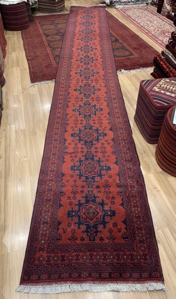 Tribal Baloochi 590 cm. X 81 cm. wool red runner