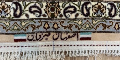 Unique Premium Quality Persian Isfahan super extra fine 324 cm. X 205 cm. silk and wool rug - Image 7