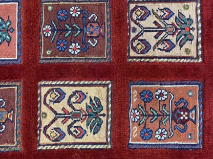 Sirjan kilim rug 95 cm. X 65 cm. extra fine wool small rug - Image 2