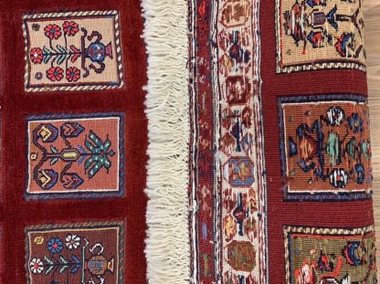 Sirjan kilim rug 95 cm. X 65 cm. extra fine wool small rug - Image 3