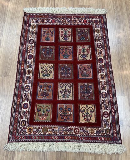 Sirjan kilim rug 95 cm. X 65 cm. extra fine wool small rug