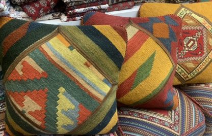 Persian kilim cushion cover 40 cm. X 40 cm.