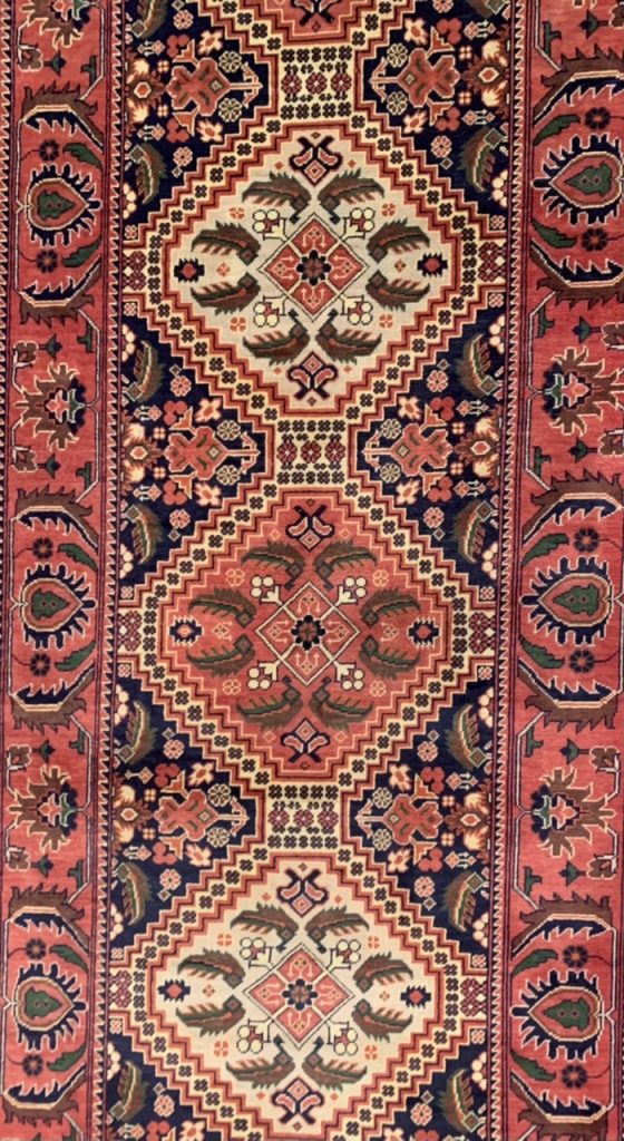 Extra Fine Tribal Baloochi 860 cm. X 100 cm . wool very long runner - Image 6