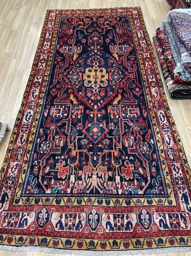 Bakhtiari 337 cm. X 160 cm. fine wool large rug - Image 3