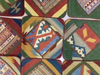 Persian kilim cushion cover 40 cm. X 40 cm. - Image 12