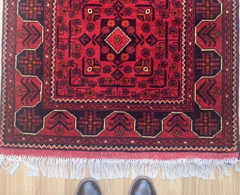 Extra Fine Tribal 684 cm. X 80cm. wool red runner - Image 10