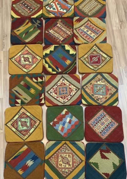 Persian kilim cushion cover 40 cm. X 40 cm. - Image 2