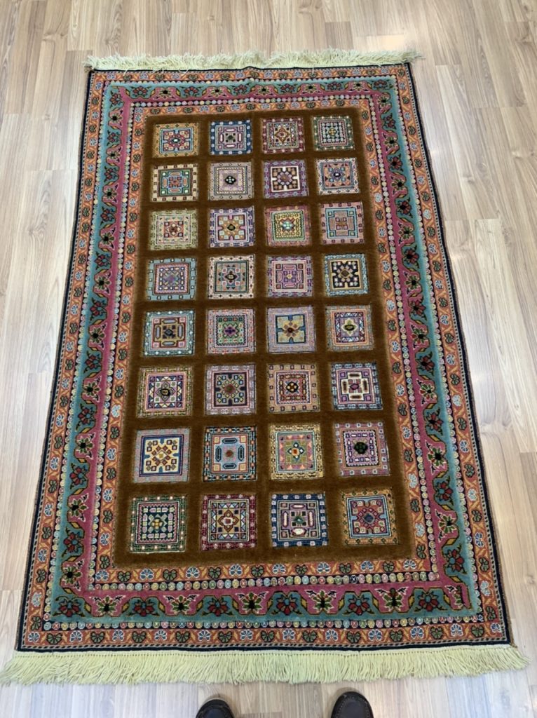 Sirjan kilim rug 190 cm. X 120 cm. extra fine wool rug