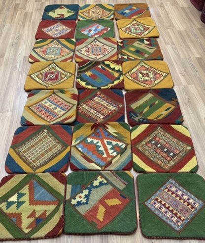 Persian kilim cushion cover 40 cm. X 40 cm. - Image 6