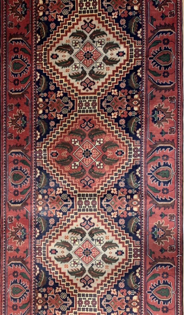 Extra Fine Tribal Baloochi 860 cm. X 100 cm . wool very long runner - Image 9