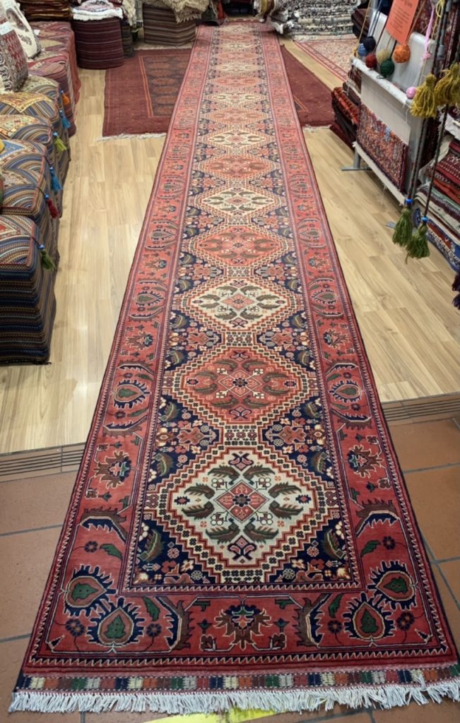 Extra Fine Tribal Baloochi 860 cm. X 100 cm . wool very long runner