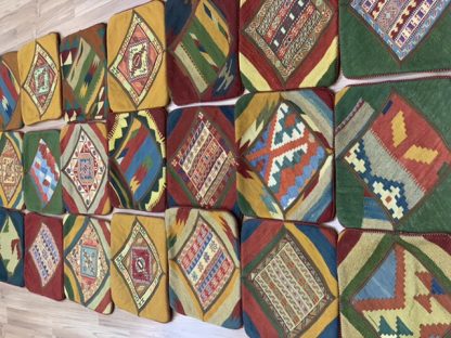 Persian kilim cushion cover 40 cm. X 40 cm. - Image 8