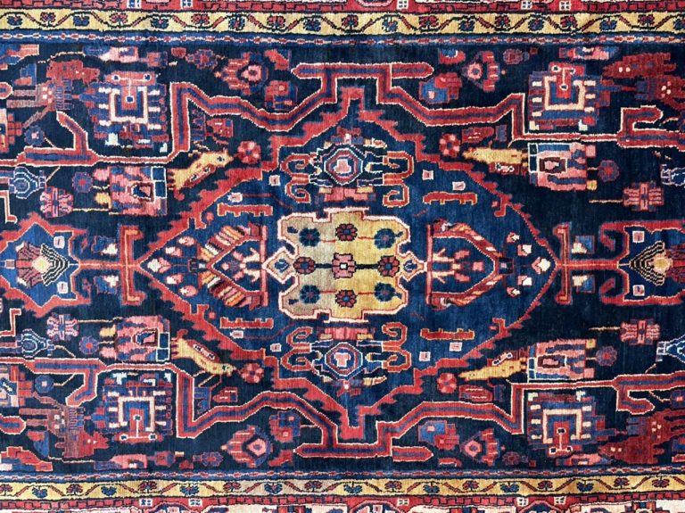 Bakhtiari 337 cm. X 160 cm. fine wool large rug - Image 8