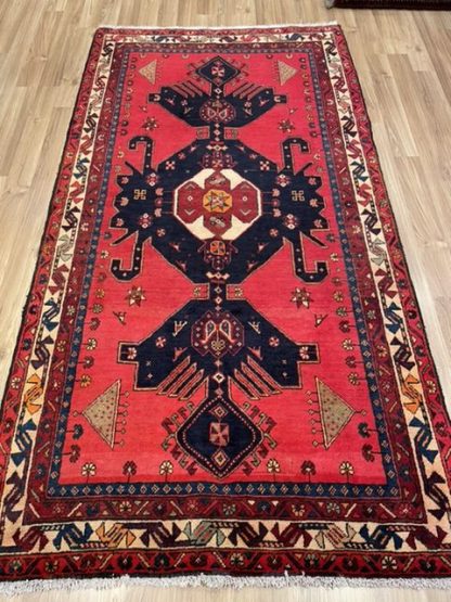Afshar 225 cm. X 125 cm. tribal wool rug