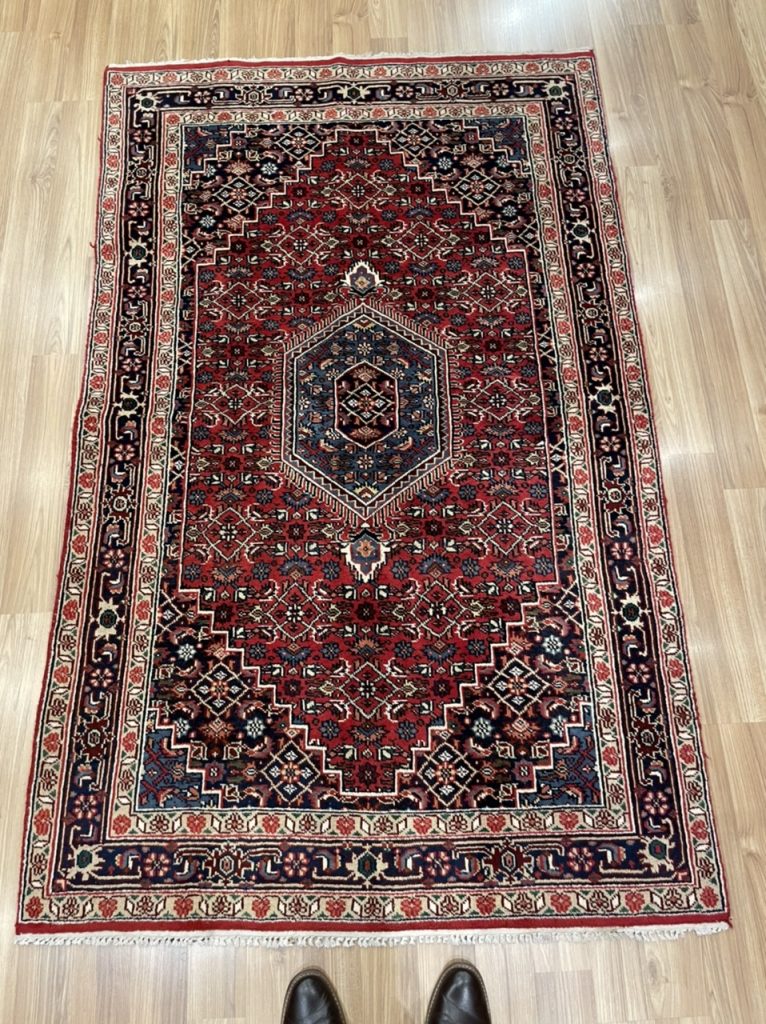 Tabriz 195 cm. X  125 cm.fine wool  rug - Image 8